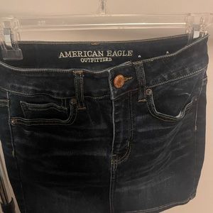 American Eagle Jean Mini-skirt size 0